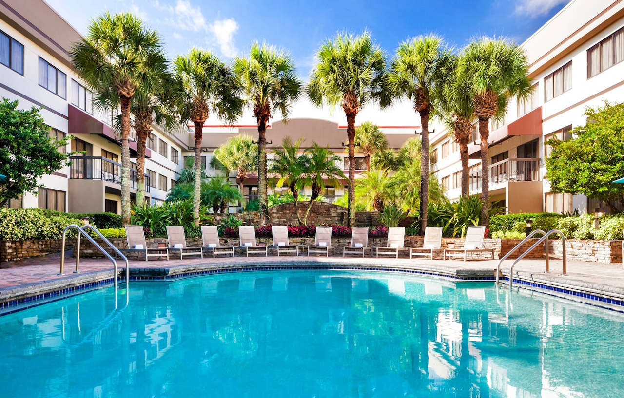 فندق Sheraton Suites Orlando Airport المظهر الخارجي الصورة